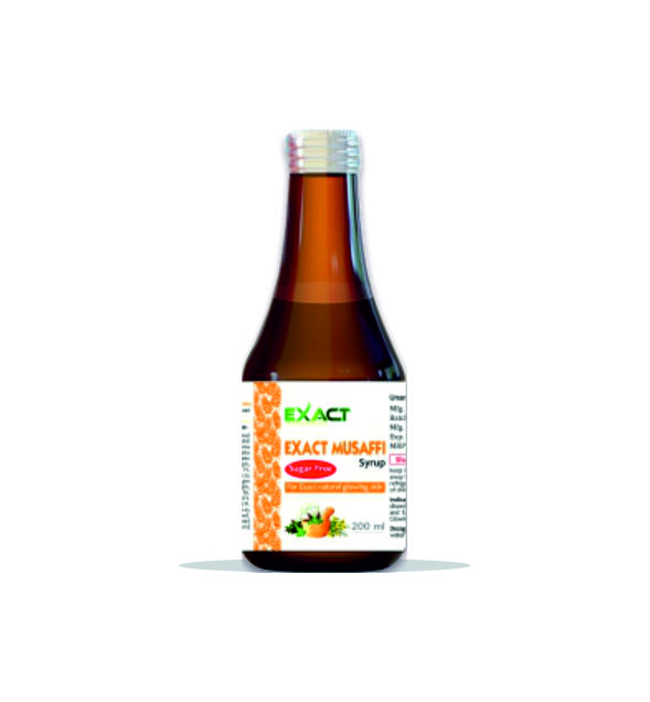 Exact Musaffi (Syrup) for Blood Purifying, Urticaria, Ringworm
